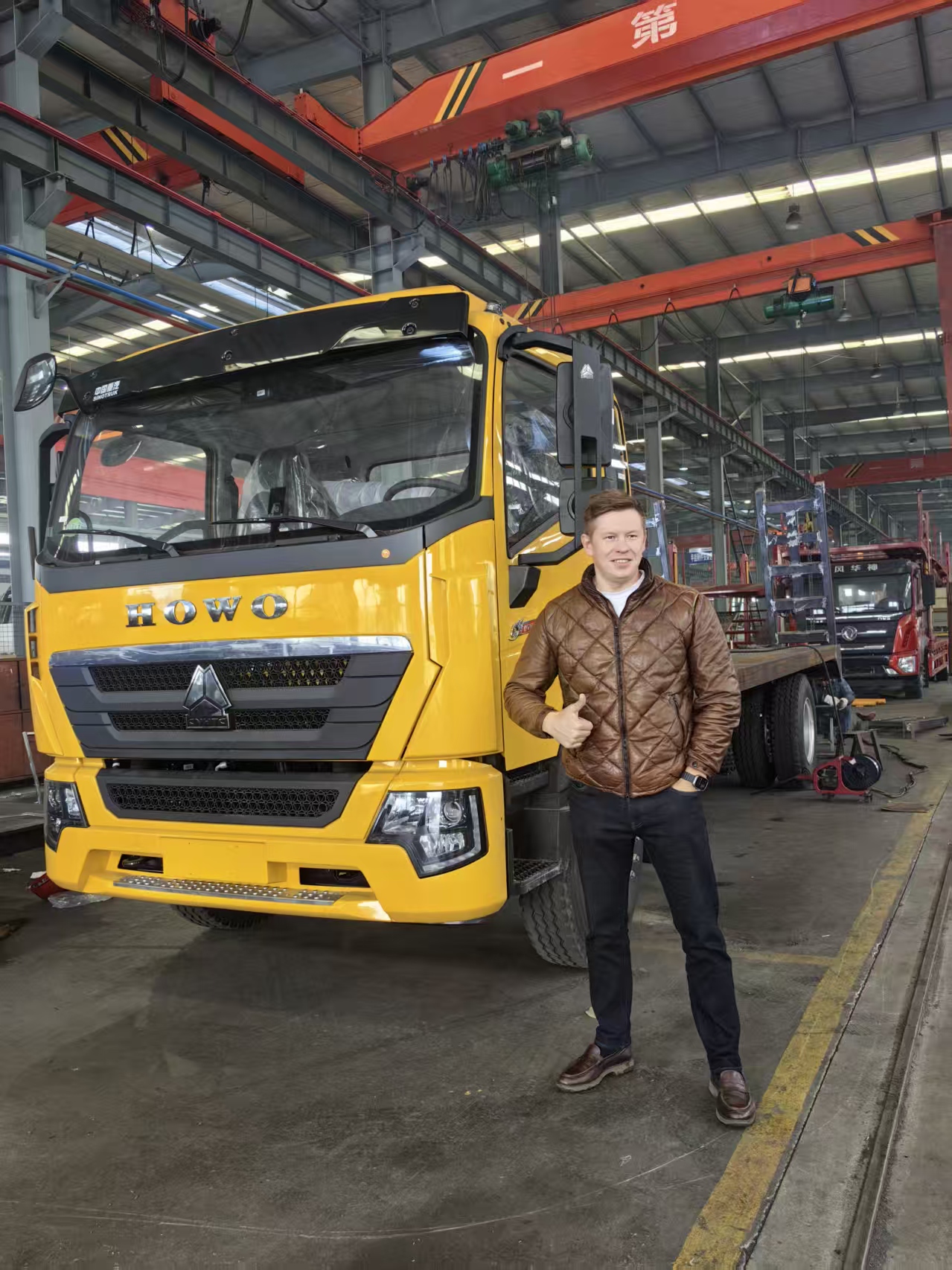 Belarusian customers come to our factory